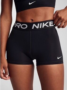 Nike Black Pro Women's Compression Bike Shorts
